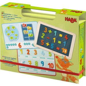 Magnetspiel-Box 1, 2, Zählerei HABA 302589 Bunt