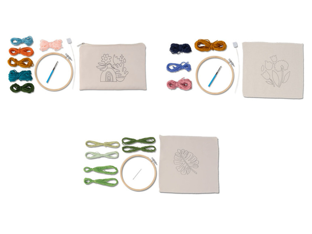 Bild 1 von crelando® Bastelset Sticken