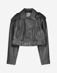 Damen Bikerjacke - Used-Look