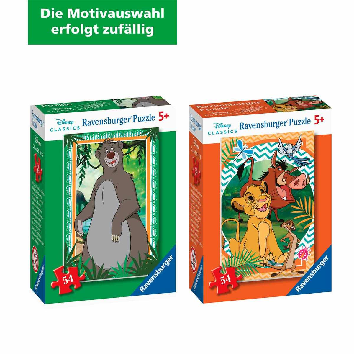 Bild 3 von Ravensburger Mini-Puzzle Disney Animals 54 Teile (Motivauswahl erfolgt zufällig)