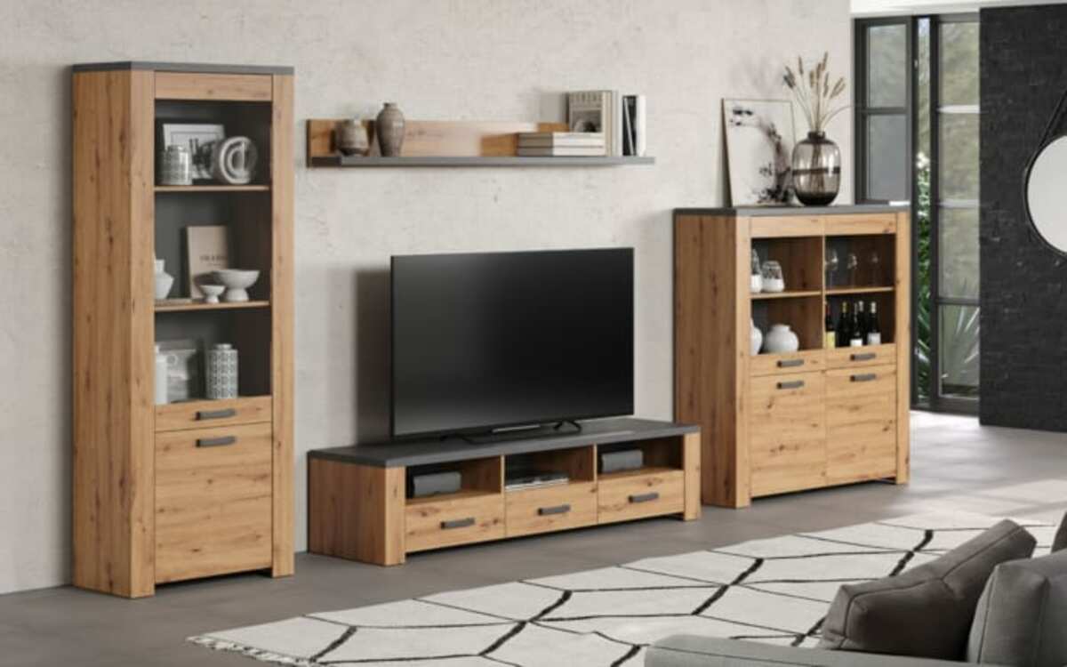 Bild 3 von Trendteam - Highboard Follow, Artisan Eiche Nachbildung