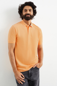 C&A Poloshirt, Orange, Größe: S