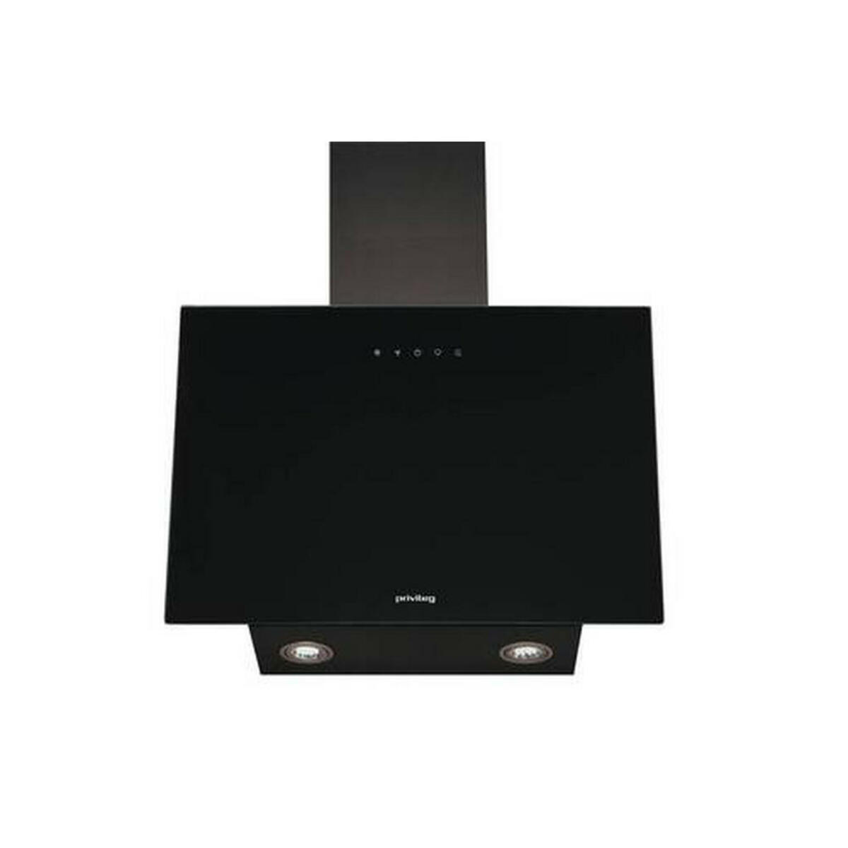 Bild 1 von Privileg Dunstabzugshaube Dghvp 63 LT K, Schwarz, Glas, 59.8x36.1x32.6 cm, Randabsaugung, Arbeitsplatzbeleuchtung, Küchen, Küchenelektrogeräte, Dunstabzugshauben