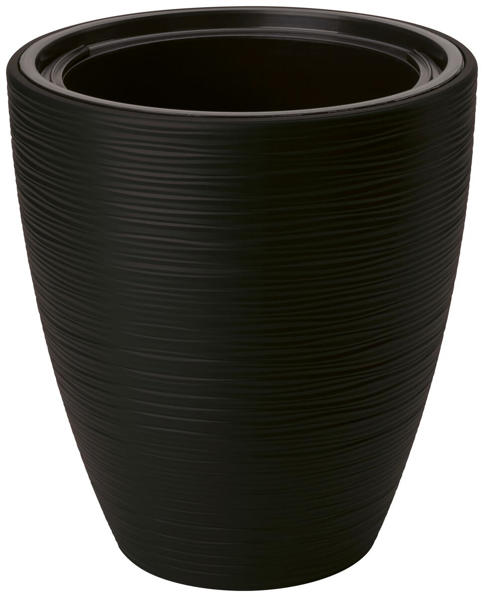 Bild 1 von Pflanztopf Gubo in Schwarz Ø ca. 27cm, Schwarz