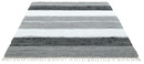 Bild 1 von THEKO Teppich »Stripe Cotton«, rechteckig, Flachgewebe, gestreift, reine Baumwolle, handgewebt, mit Fransen
