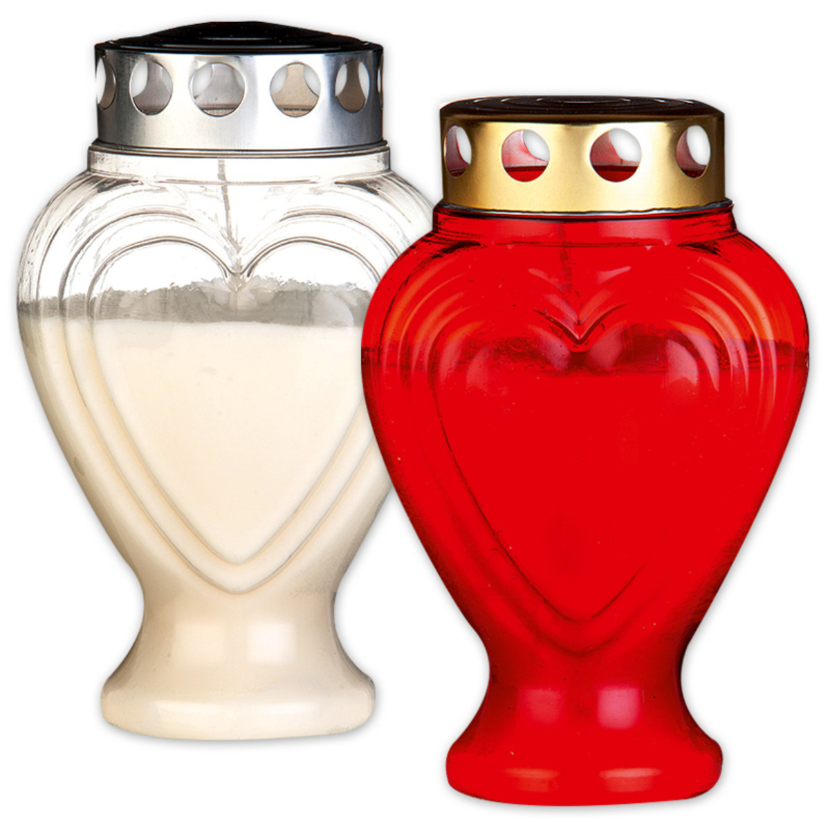 Bild 1 von Grablicht in Herzform