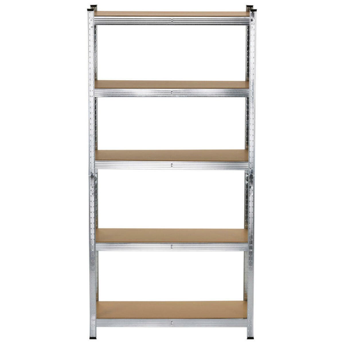 Bild 1 von Schwerlastregal, Braun, Edelstahl, Metall, 75x174x30 cm, Freizeit, Heimwerken, Werkstatt