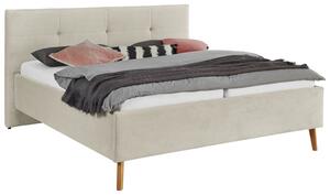 Polsterbett Meila in Beige ca. 180x200cm, Beige