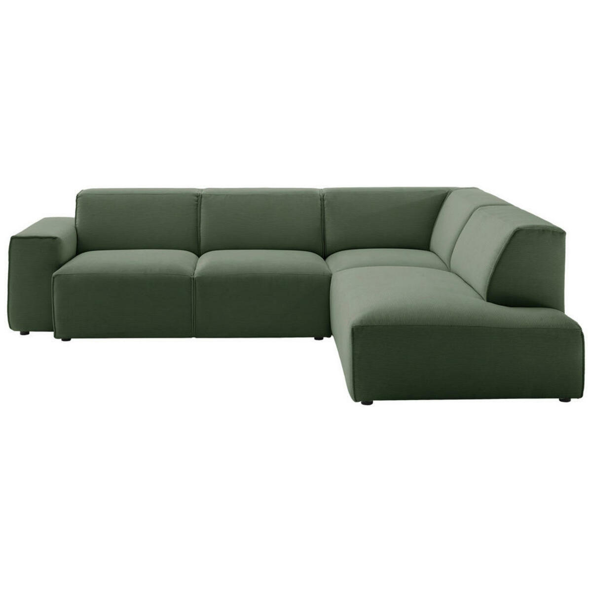 Bild 1 von Pure Home Lifestyle Ecksofa, Hellgrün, Textil, 3-Sitzer, L-Form, Ottomane rechts, 243x210 cm, Goldenes M, Oeko-Tex® Standard 100, DGM-Klimapakt, DGM-Emissionslabel, Typenauswahl, Lederauswahl, Stof