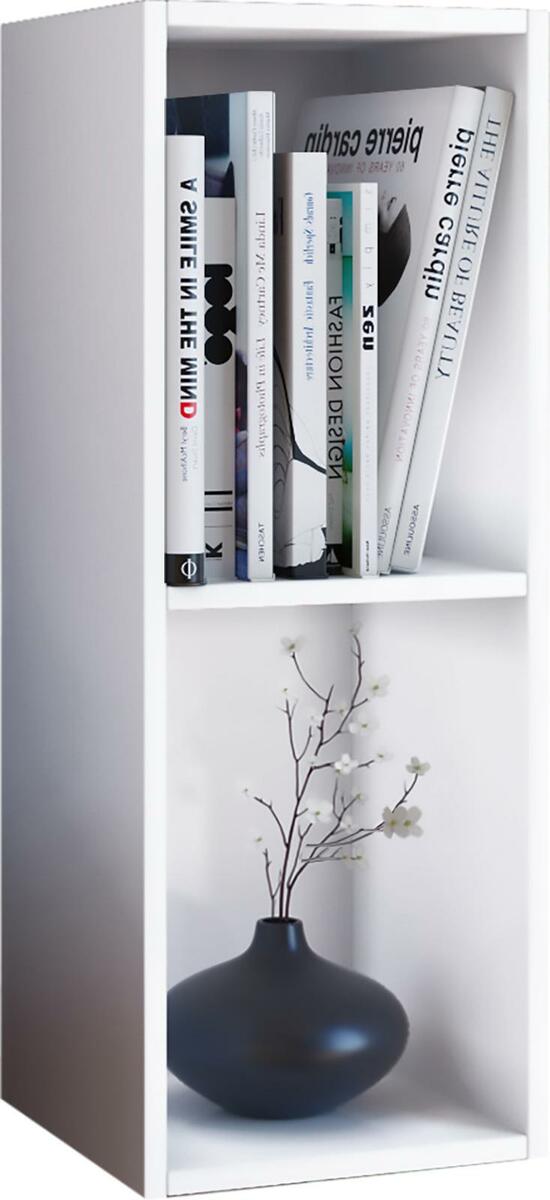 Bild 1 von Aktenregal ''Mendas'', in Weiß, 2-fach, Weiß