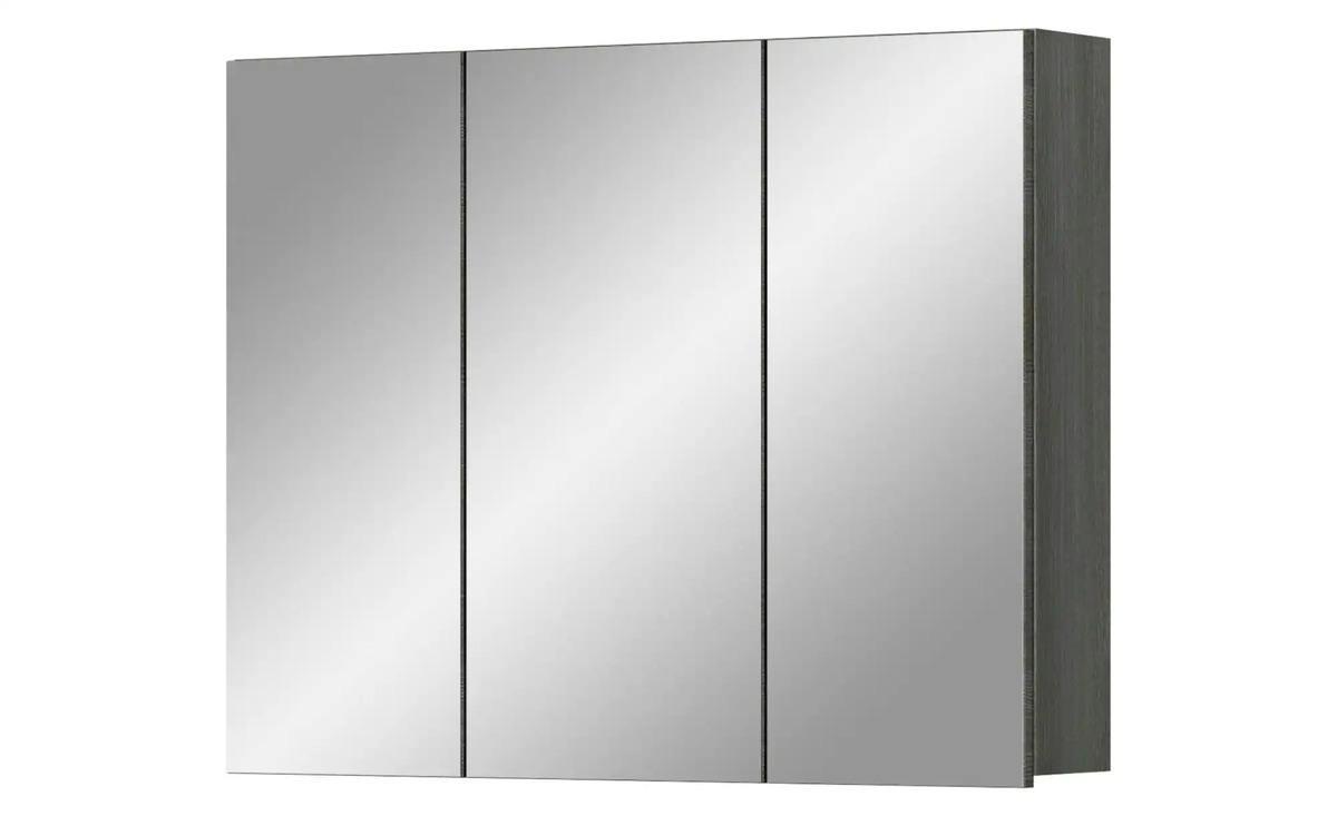 Bild 1 von Spiegelschrank ¦ grau ¦ Maße (cm): B: 80 H: 64 T: 16 Badezimmer > Badschränke > Spiegelschränke - Sconto