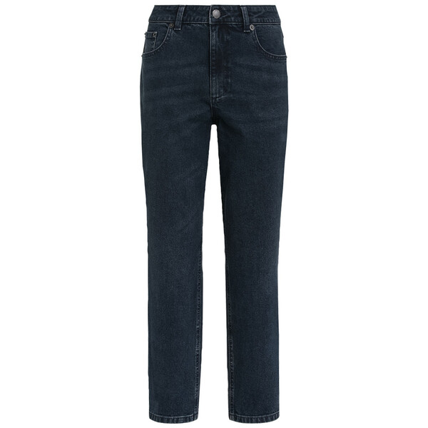 Bild 1 von Damen Straight-Jeans im Cropped-Style DUNKELBLAU