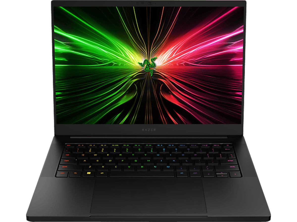 Bild 1 von RAZER Blade 14 (2024), Gaming Notebook, mit Zoll Display, AMD Ryzen™ 9 8945HS Prozessor, 32 GB RAM, 1 TB SSD, NVIDIA GeForce RTX™ 4070, Schwarz, Windows 11 Home (32 bit), Schwarz