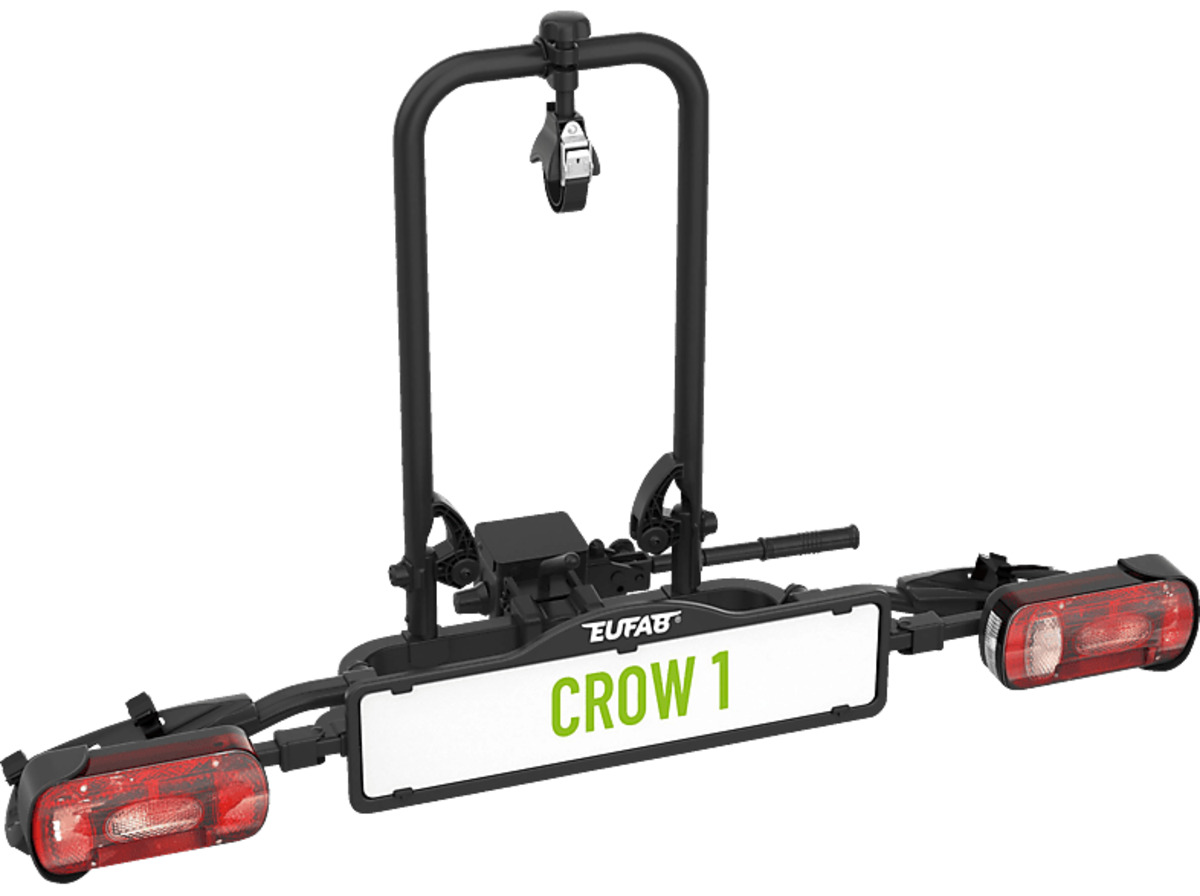 Bild 1 von EUFAB Fahrradträger CROW 1, Schwarz), Schwarz