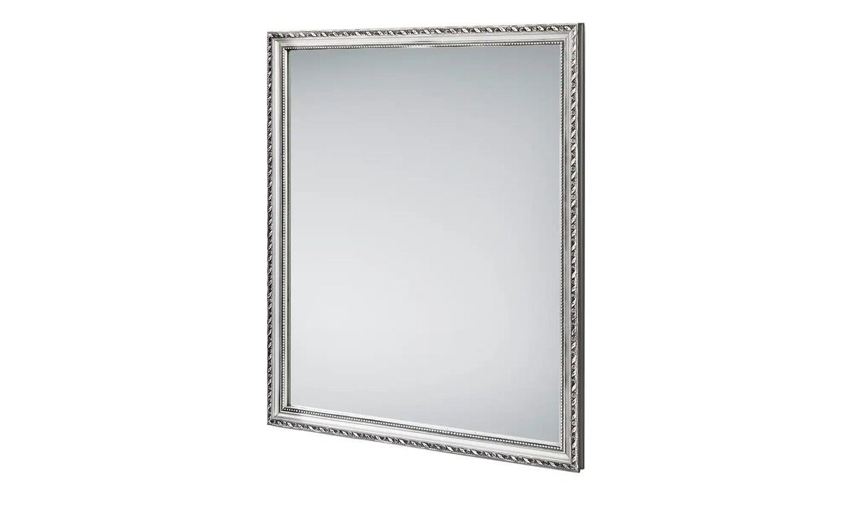 Bild 1 von Rahmenspiegel ¦ silber ¦ Holzwerkstoff, Glas  ¦ Maße (cm): B: 34 H: 45 T: 2 Dekoration > Spiegel - Sconto