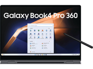 SAMSUNG Galaxy Book4 Pro 360, Notebook, mit 16 Zoll Display Touchscreen, Intel® Evo™ Plattform, Core™ Ultra 7 155H Prozessor, GB RAM, 1 TB SSD, Arc® GPU, Moonstone Gray, Windows 11 Home (64 Bit