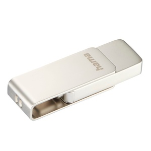 Hama USB-Stick "Uni-C Rotate Pro", USB-C 3.1, 64GB, 70MB/s, Silber