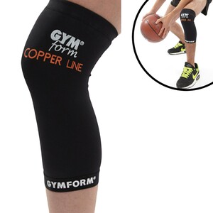 Gymform® Bandage Kompression - Kniebandage Copper Line Knie
