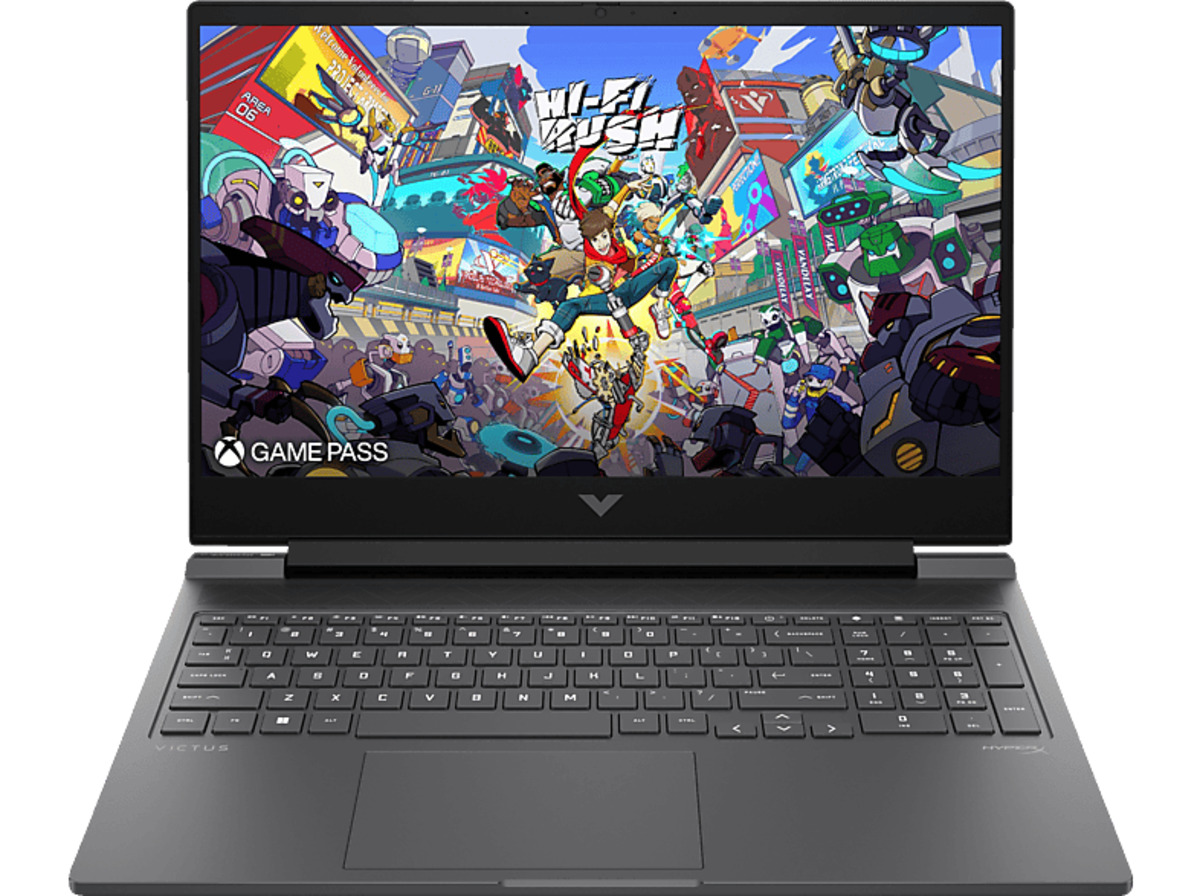 Bild 1 von HP Victus Gaming 16-r1356ng, Notebook, mit 16,1 Zoll Display, Intel® Core™ i5 i5-14500HX Prozessor, 16 GB RAM, 512 SSD, NVIDIA GeForce RTX™ 4060, Schwarz, Windows 11 Home (64 Bit), Schwarz
