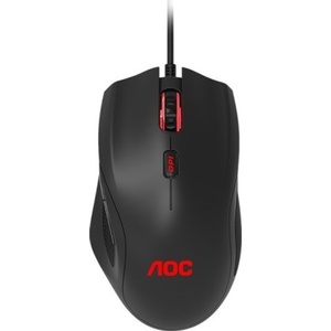 AOC Gaming Maus GM200, schwarz-rot