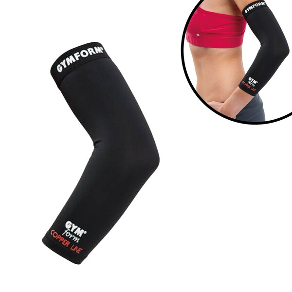 Bild 1 von Gymform® Bandage Kompression - Ellenbogenbandage - Tennisarm Copper Line Ellenbogen