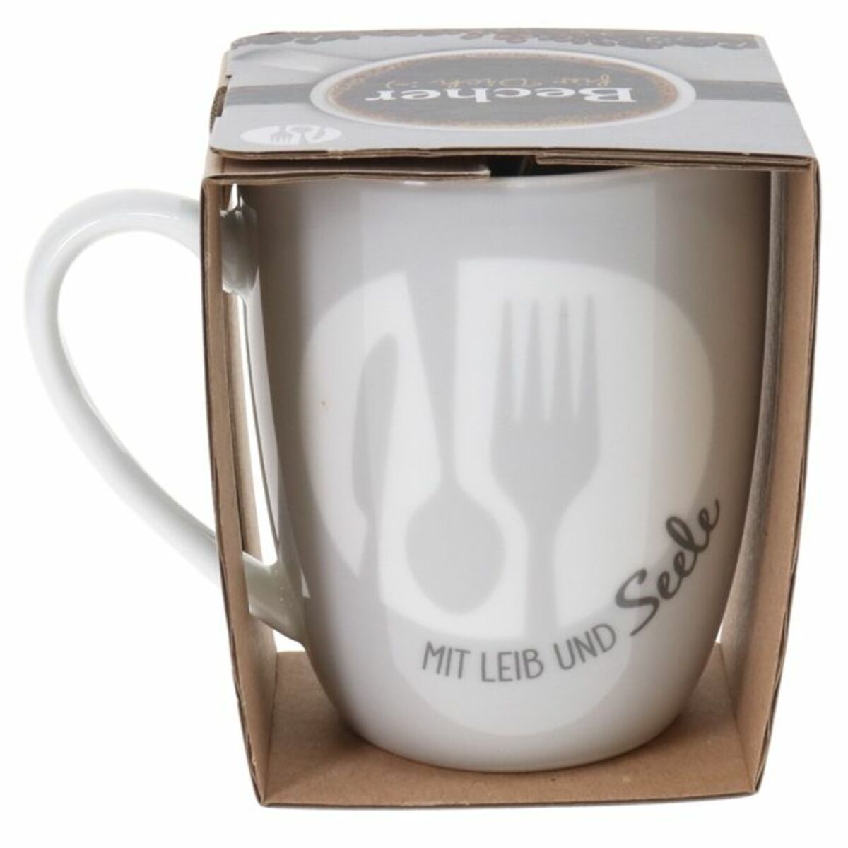 Bild 1 von La Vida Tasse "LEIB & SEELE" im Geschenkkarton