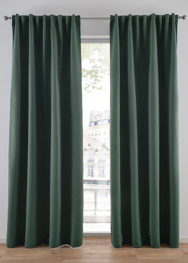 Bild 1 von Schallisolierender Vorhang (1er Pack), 1 (H/B: 160/135 cm), Grün