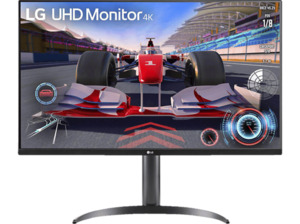 LG Ultra HD 4K 32UR550-B 31,5 Zoll Monitor (4 ms Reaktionszeit, 60 Hz), Schwarz