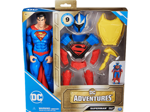 Bild 1 von SPIN MASTER 49428 DCU 30CM SUPERMAN FIGUR MIT CLIP-ON Spielfigur Mehrfarbig, Mehrfarbig