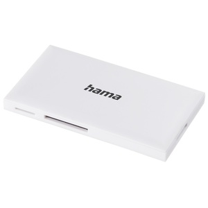 Hama USB-3.0-Multi-Kartenleser, SD/microSD/CF/MS, Weiß