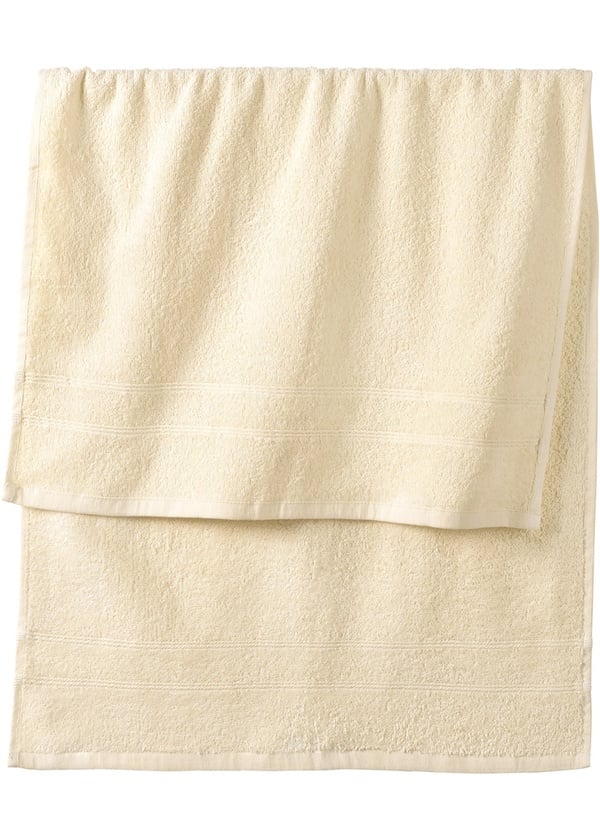 Bild 1 von Handtuch in weicher Qualität, 2 (2er Pack Handtuch 50/100 cm), Beige