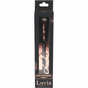Luvia Cosmetics Lidschatten-Pinsel in Schwarz/Roségold - Vegan