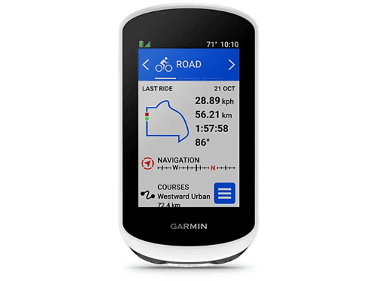 Bild 1 von GARMIN Edge Explore 2 Fahrrad Europa, Weiß/schwarz