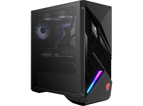 Bild 1 von MSI MPG INFINITE X2 14NUF7-419DE, Gaming-Desktop mit Intel® Core™ i7 14700KF Prozessor, 32 GB RAM, 1 TB SSD, NVIDIA, GeForce RTX™ 4070 Ti, Windows 11 (64 Bit), Schwarz