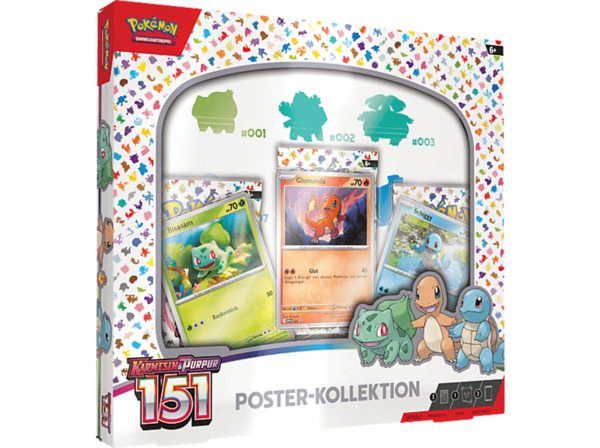 Bild 1 von THE POKEMON COMPANY INT. 45557 Pokémon KP03.5 Poster Box- 151 Sammelkarten, Mehrfarbig