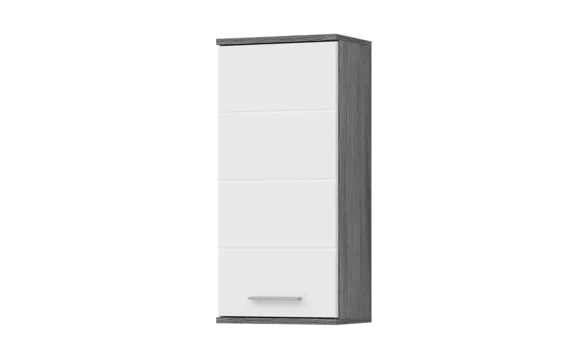 Bild 1 von Hängeschrank ¦ weiß ¦ Maße (cm): B: 35 H: 77 T: 25 Badezimmer > Badschränke > Hängeschränke - Sconto