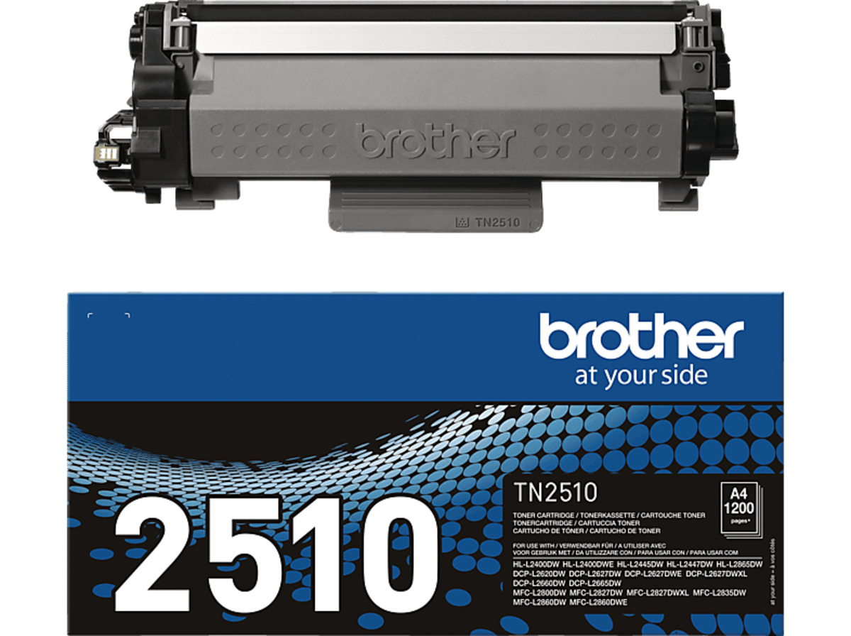 Bild 1 von BROTHER TN-2510 Toner Schwarz (TN 2510), Schwarz