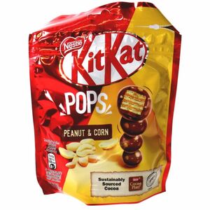 KitKat Pops Erdnüsse & Mais