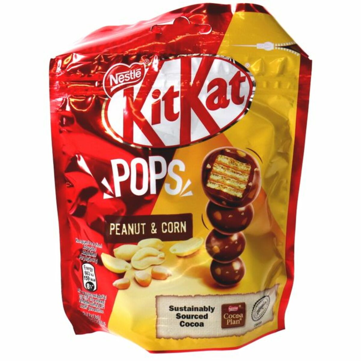 Bild 1 von KitKat Pops Erdnüsse & Mais
