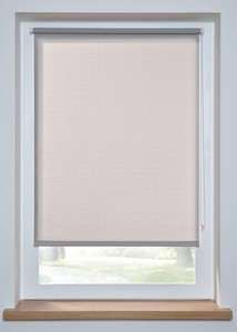 Sichtschutzrollo in Leinen Optik, 1 (H/B: 150/45 cm), Grau