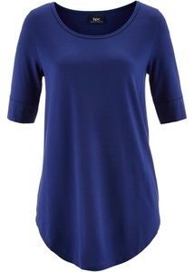 Long-Shirt, Halbarm, 40/42, Blau