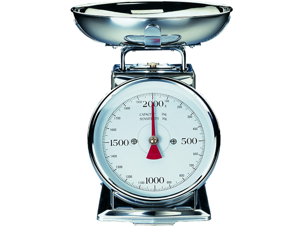 Bild 1 von GASTROBACK 30102 Classic Küchenwaage (Max. Tragkraft: 2 kg, Standwaage), Edelstahl