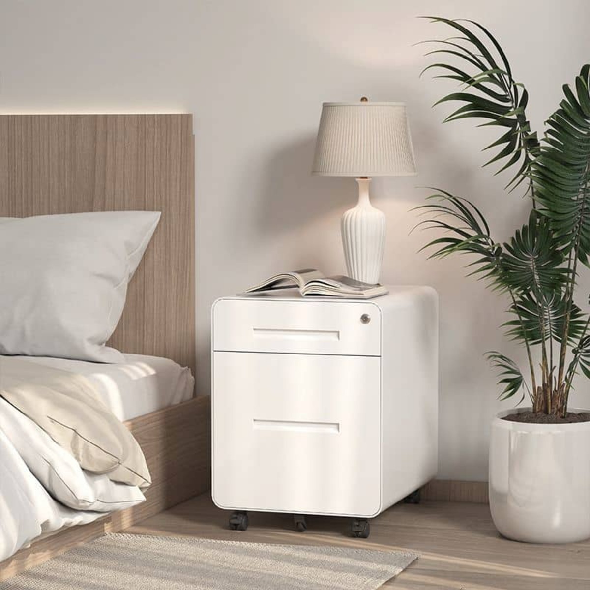 FlexiSpot Rollcontainer CB8, Weiß ansehen!
