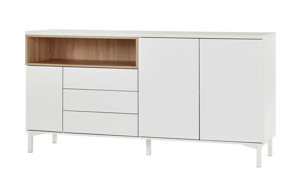 Bild 1 von Sideboard  Cani ¦ weiß ¦ Maße (cm): B: 176 H: 90 T: 48 Kommoden & Sideboards > Kommoden - Sconto