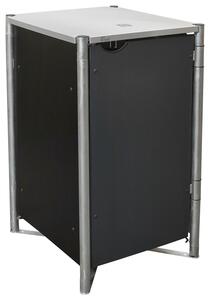 Mülltonnenbox Hide Grau, Grau