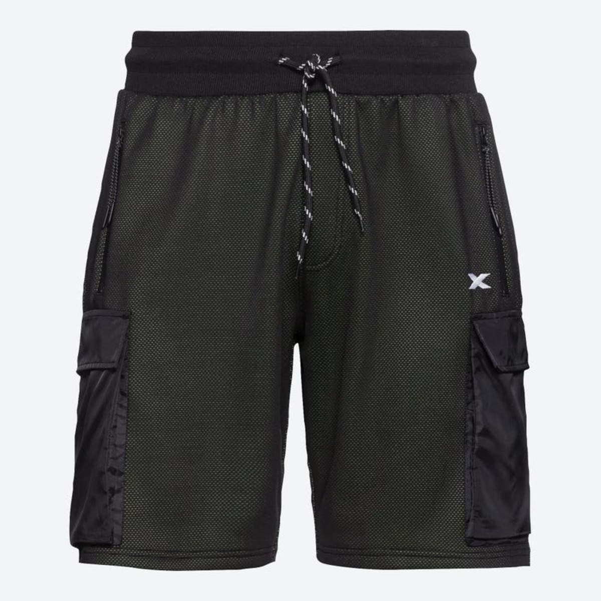 Bild 1 von Herren-Funktions-Bermudas mit Cargo-Taschen, Black