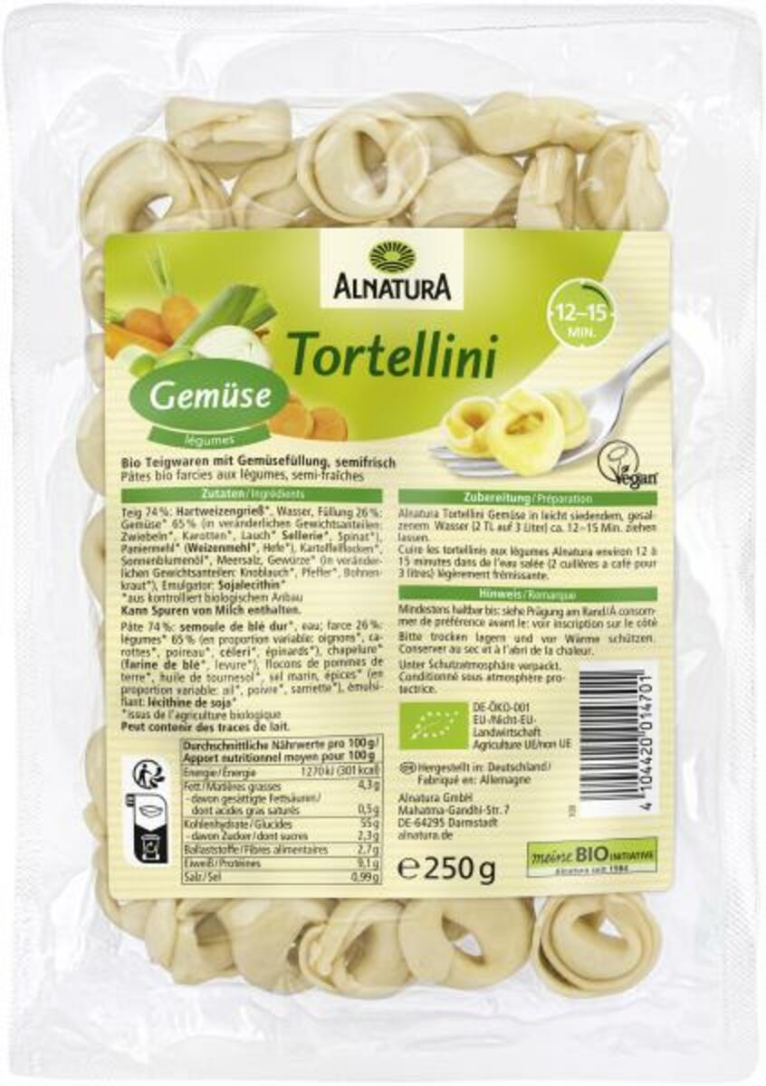 Bild 1 von Alnatura Tortellini Gemüse