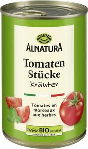 Alnatura Tomatenstücke Kräuter in der Dose