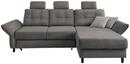 Bild 1 von Wohnlandschaft Brizzini Graubraun Chenille, Graubraun