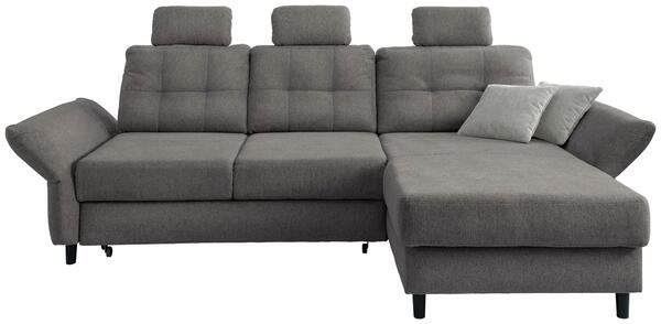 Bild 1 von Wohnlandschaft Brizzini Graubraun Chenille, Graubraun